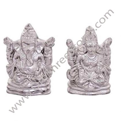 Para Laxmi & Ganesh Idols Mercury Deity