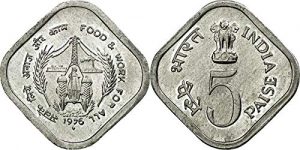 5 PAISE COIN