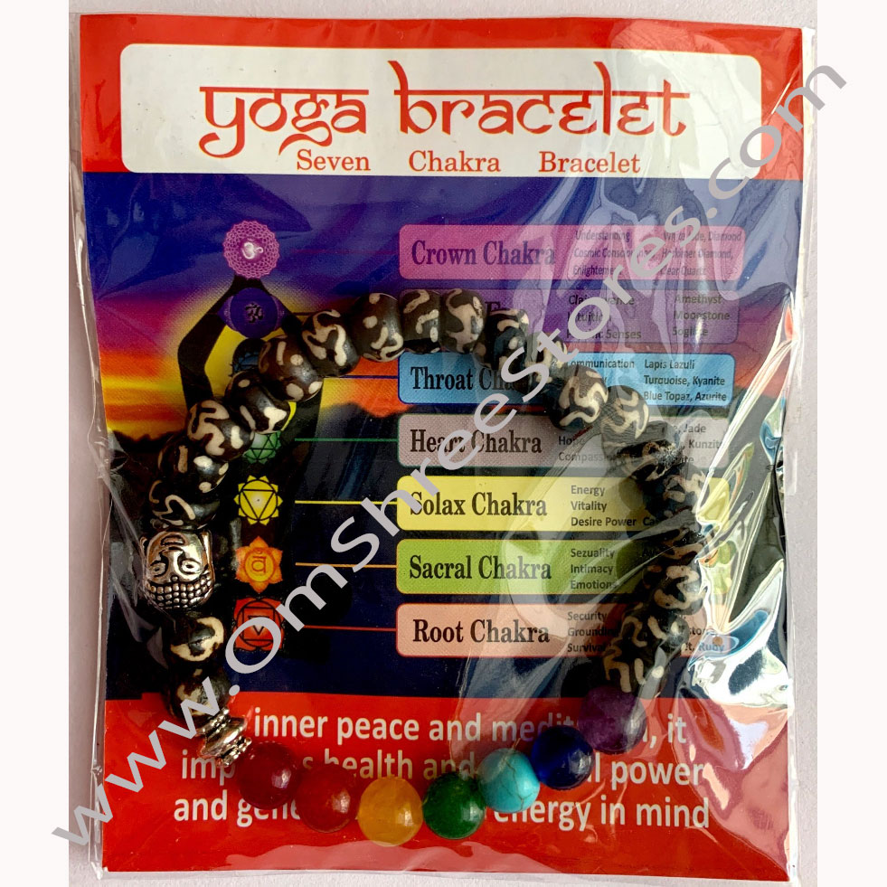 Heart Chakra, Genuine Aventurine and Chakra Gemstones 27 Bead Wrap Yog