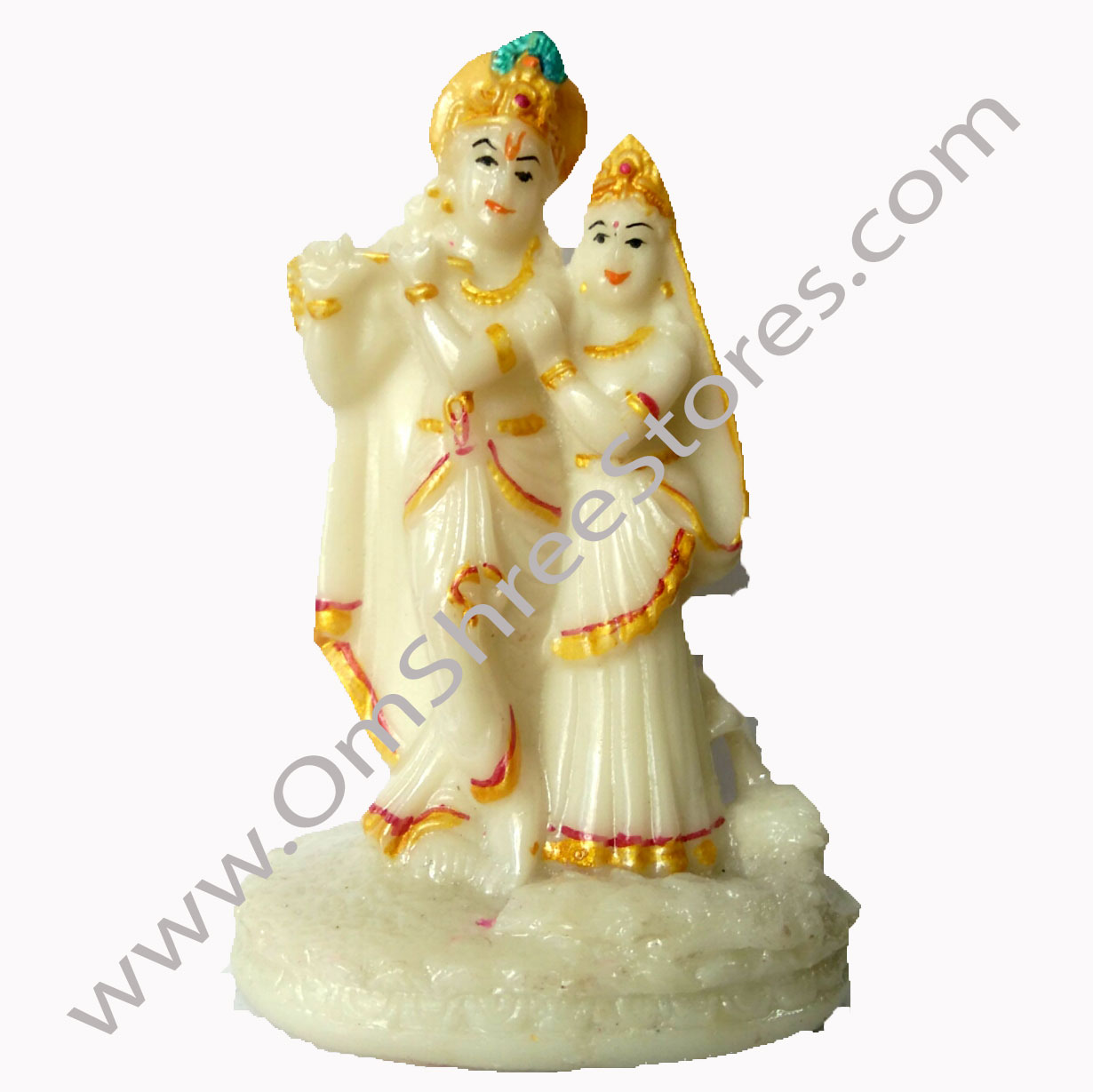 Buy Radha Krishna Cultured Marble Idol, 28 Cm Radha Krishna Sculpture,  Hindu Divine Couple, Hindu Divine Couple, Marriage Anniversary Gift. Online  in India - Etsy