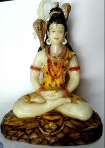 lord shiva marble idol